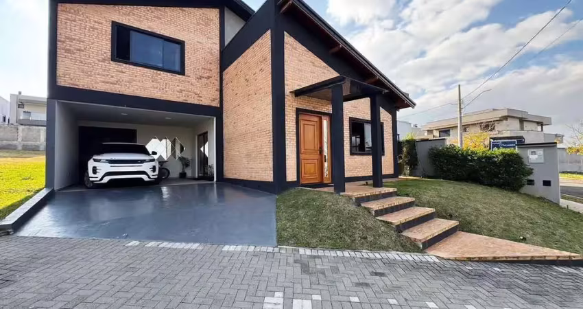 Casa de condomínio com 4 quartos, jardim carvalho -alphavile ponta grossa