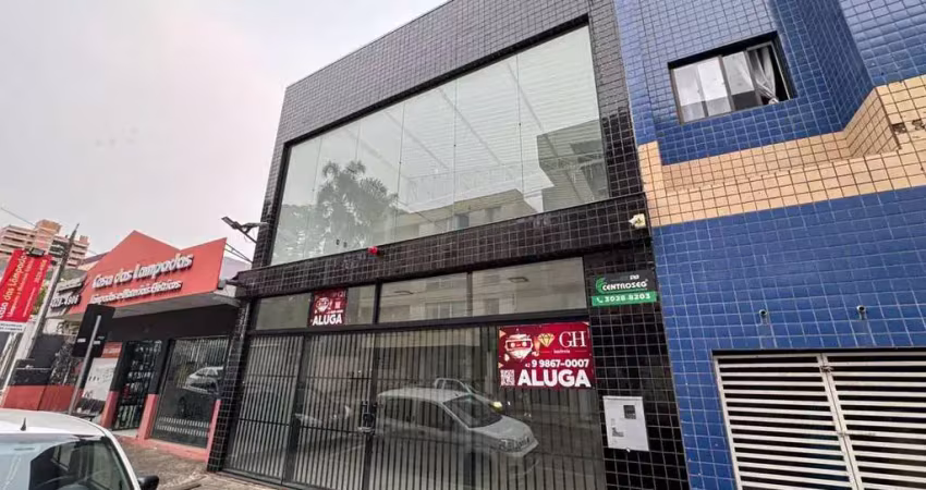 Sala comercial de 300m² para locação - cel. dulcídio - centro