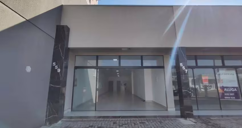 Sala comercial para locação - local. na baixada indus. - uma quadra da av. tupi