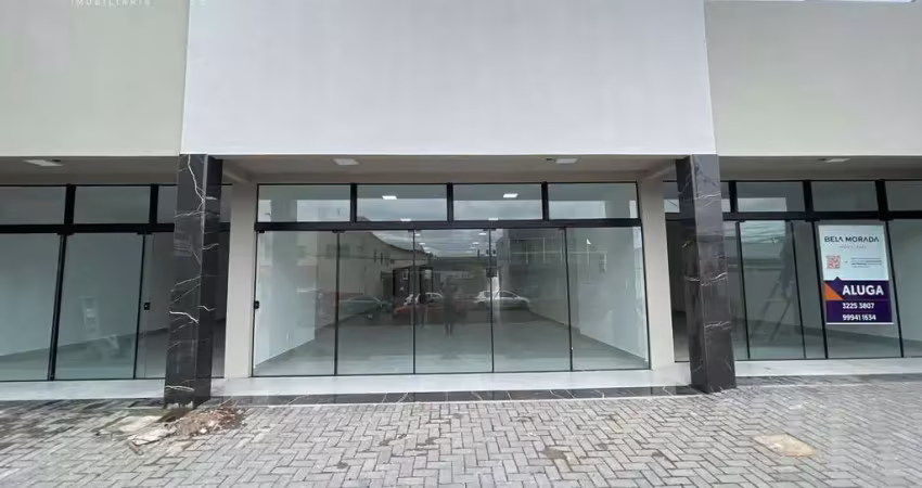 Sala comercial para locação com estacionamento - na baixada industrial -  a uma quadra da av. tupi