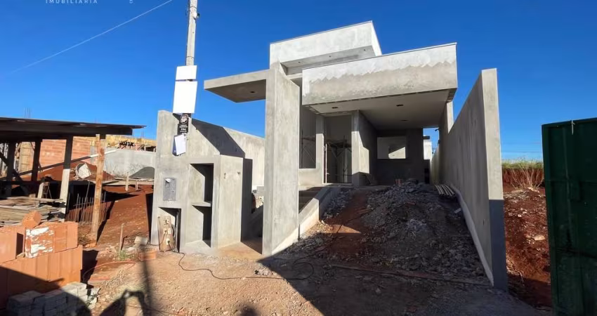 CASA EM FASE DE CONSTRUÇÃO NO BAIRRO FRARON LOTEAMENTO DOM LUIZ - PATO BRANCO PR
