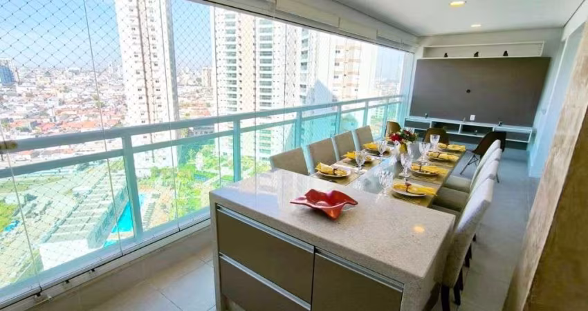 Apartamento com 3 dormitórios para alugar, 125 m² por R$ 9.200/mês - Vila Mogilar - Mogi das Cruzes/SP