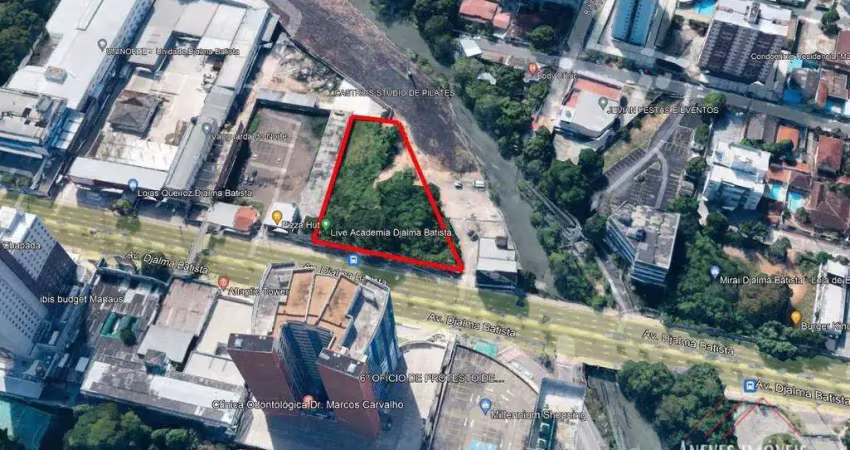 Terreno à venda, 4034 m² por r$ 12.000.000 - parque 10 de novembro - manaus/am