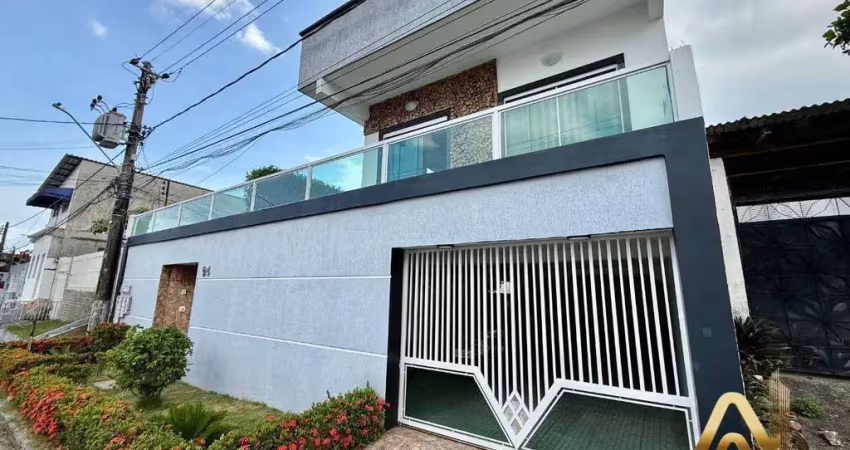 Linda casa com 3 quartos à venda no conj. athilio andreazza, 230 m² por r$ 1.500.000 - japiim - manaus/am