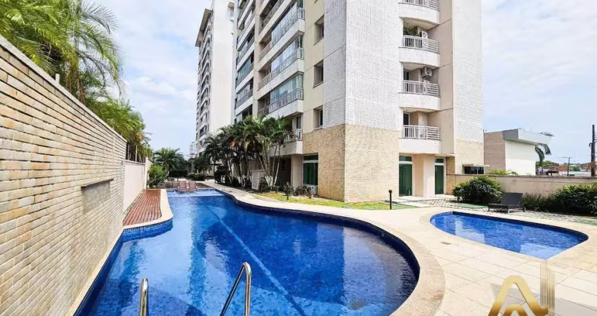 Apartamento com 3 quartos à venda no cond. living comfort, 97 m² por r$ 750.000 - dom pedro - manaus/am