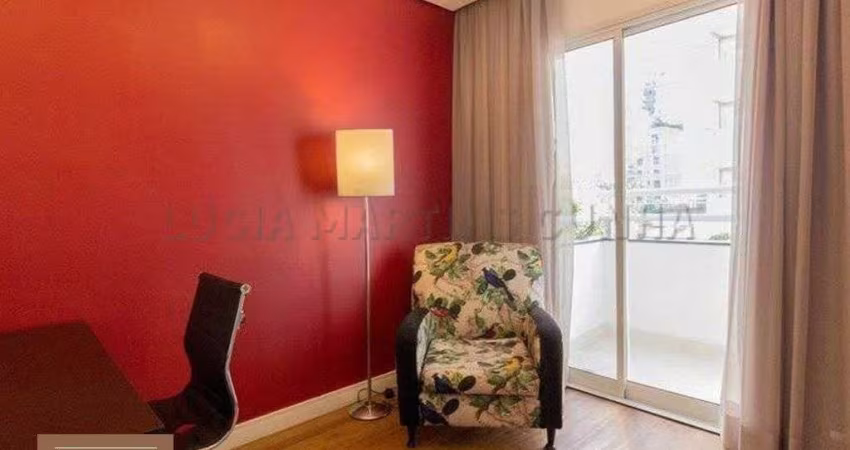 Apartamento Flat à Venda no Paraíso - 33 m², suíte, mobiliado, com minicozinha, 1 vaga