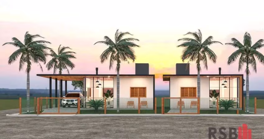 Casa com 2 dormitórios à venda, 77 m² por R$ 335.000,00 - Jardim America - Passo de Torres/SC