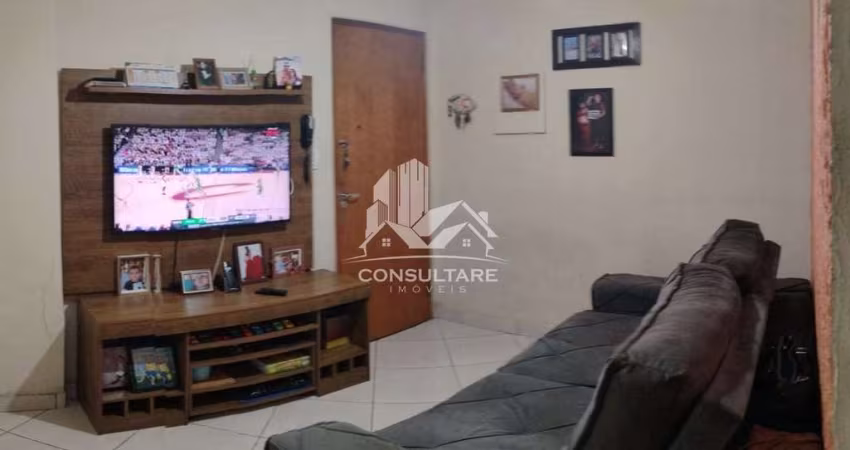 Sala Living com 1 quarto, Boa Vista, São Vicente - R$ 175 mil, Cod: 26871