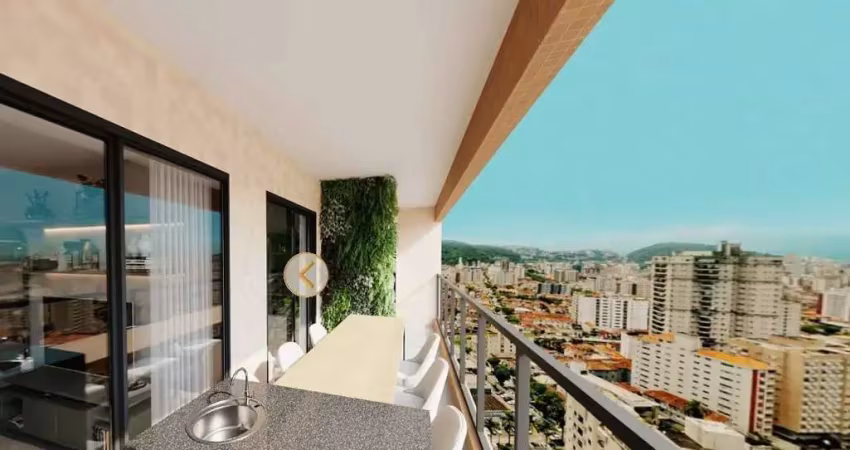 Apartamento 2 quartos, josé menino r$ 1.04 mi, cod: 4957