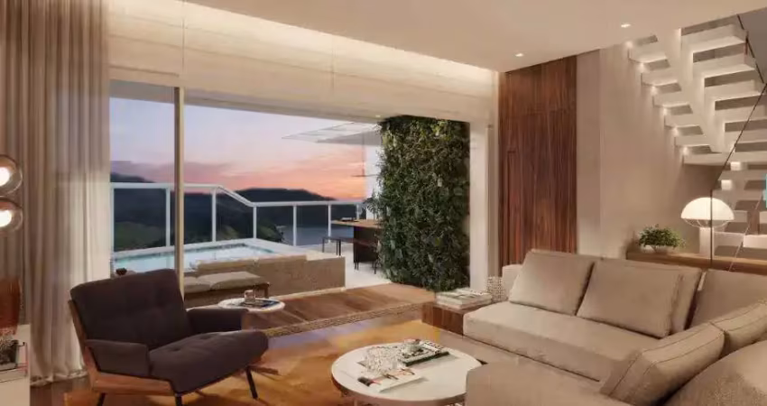 Cobertura 3 quartos, ponta da praia r$ 4.54 mi, cod: 4922 pcm
