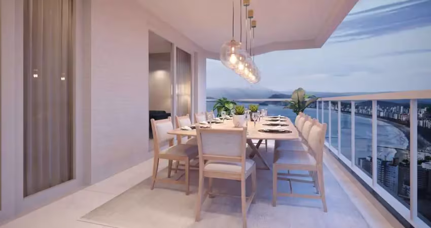 Esidencial navegantes: apartamentos de 3 suítes com vista para o mar, lazer completo e localização privilegiada na ponta da praia