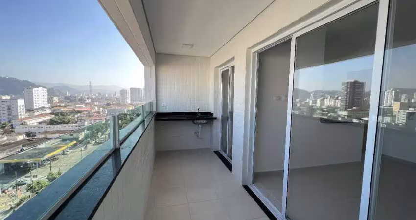 Apartamento com 1 quarto à venda na Avenida Conselheiro Rodrigues Alves, Macuco, Santos