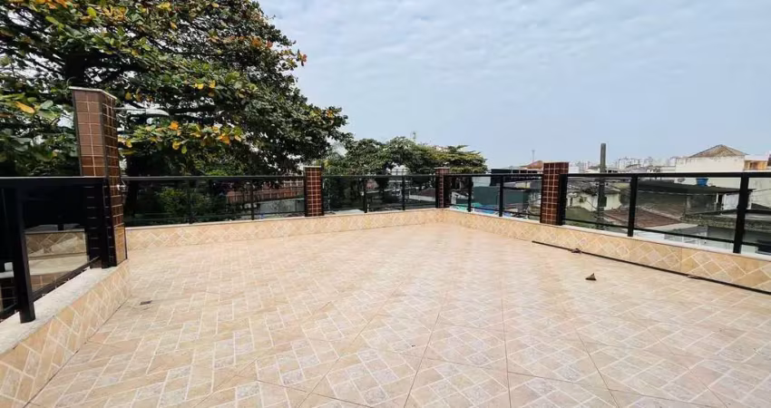 Casa triplex no estuário, santos — 4 dormitórios, solarium e churrasqueira - cód 3849rsn