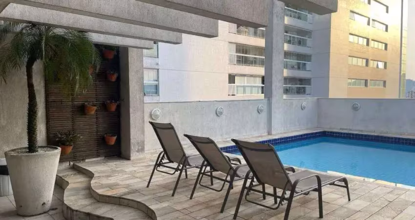 Apartamento com 1 quarto, gonzaga, santos, cod: 1602 adm