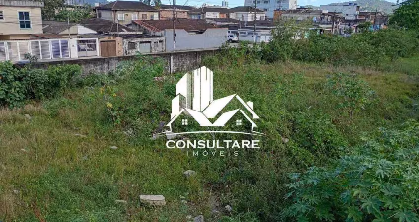 Terreno comercial para alugar na Avenida Galeão Coutinho, Parque São Vicente, São Vicente