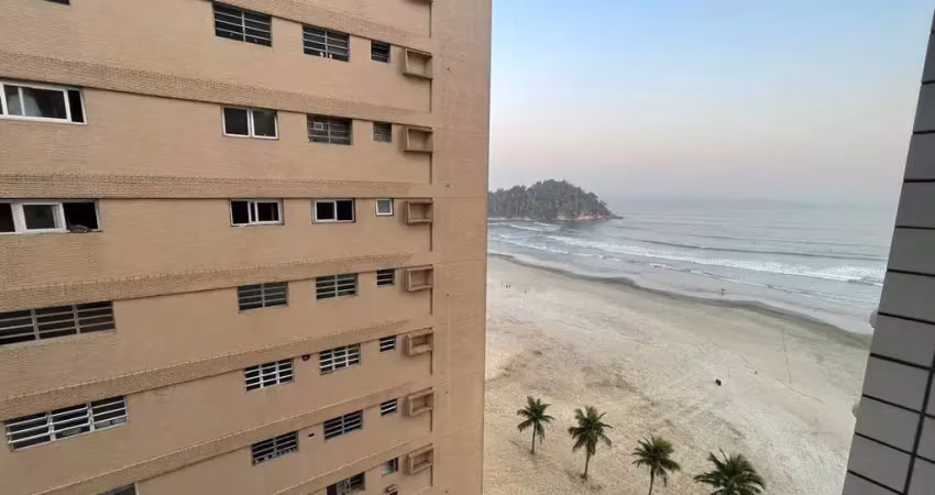 Apartamento porteira fechada frente ao mar no josé menino – 3 dormitórios com vista lateral