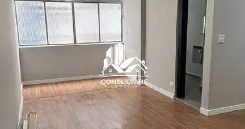 Kitnet reformada à venda no centro de são vicente – a poucos passos da praia, ref: 5233 adm