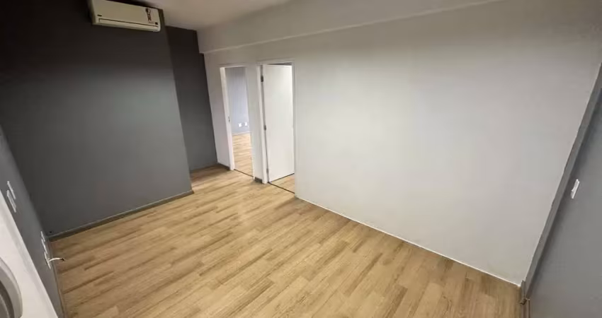 Sala comercial 93 m² para alugar – vila mathias, santos/sp