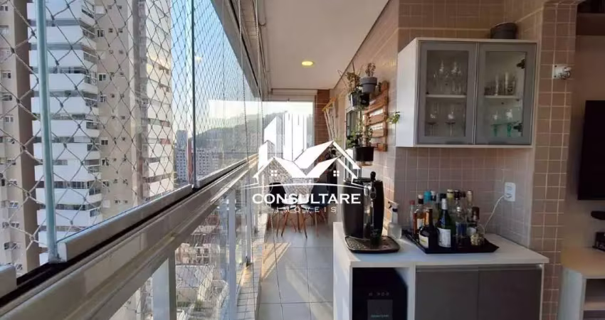 Apartamento 2 dormitórios com sacada e 2 vagas – campo grande, santos - cod 5293rsn
