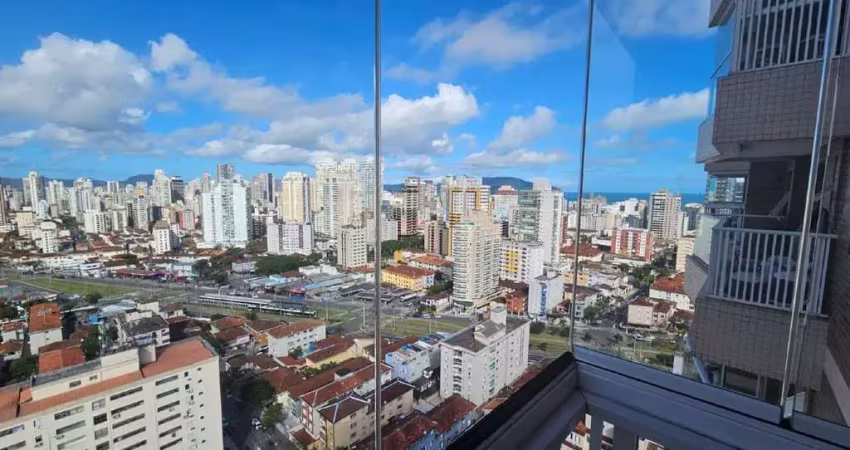 Apartamento mobiliado 1 dormitório com lazer completo no coração do campo grande - cód 5251
