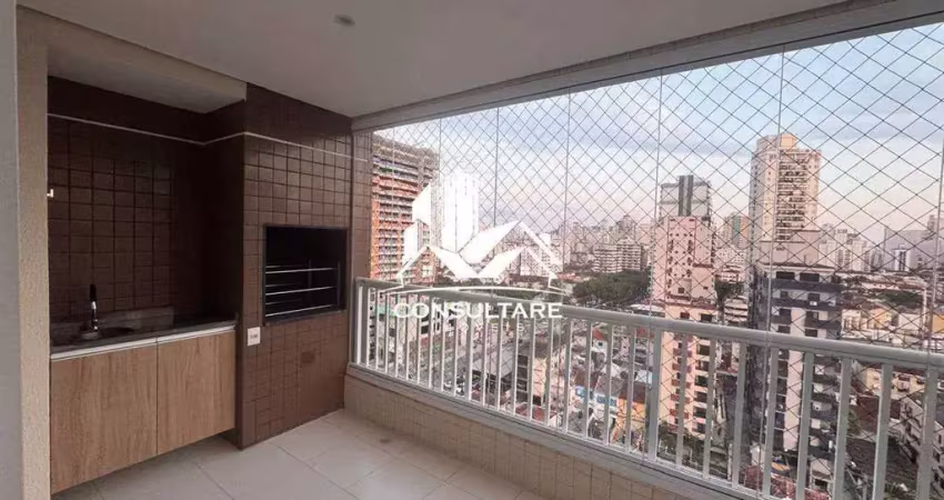 Apartamento com 3 quartos à venda na Avenida Senador Feijó, Encruzilhada, Santos
