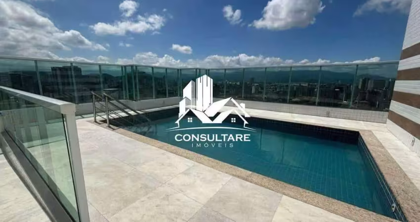 Partamento à venda no embaré – 2 dormitórios, semi mobiliado, prédio novo com lazer, ref: 5352 adm