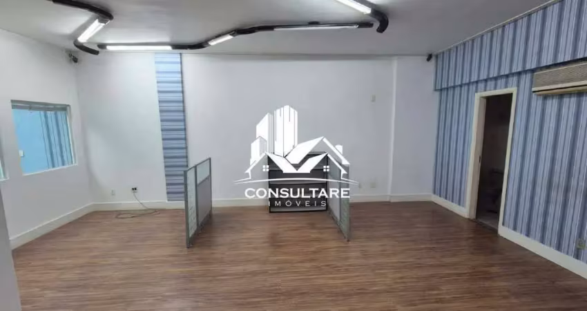 Sala comercial à venda no centro de santos - 70 m² - r$ 300 mil - cod.: