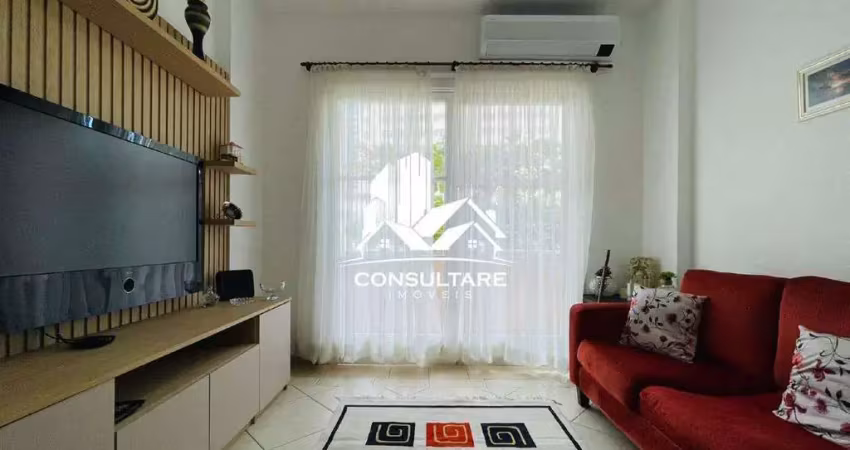 Apartamento 3 dormitórios no gonzaga porteira fechada - santos/sp - r$ 595.000,00