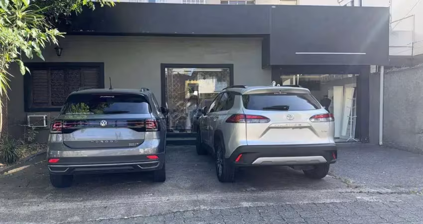 Casa comercial para alugar em embaré, santos - 90 m², frente, 3 vagas