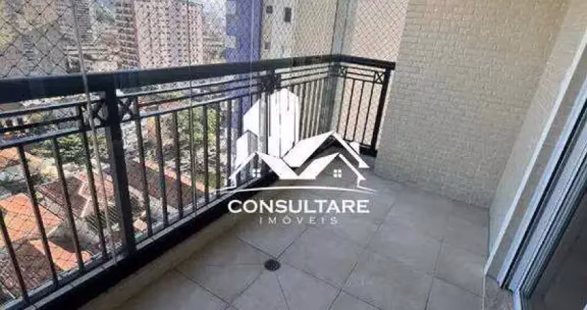 Apartamento para locação 3 suites - embaré - santos - sp