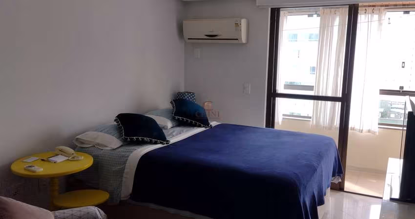 Apartamento para Locação Diária no bairro Centro em Balneário Camboriú, 1 quarto, 1 vaga, Mobiliado, 27 m² de área total, 27 m² privativos,