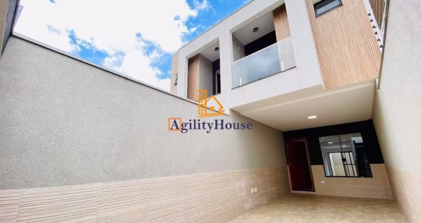 Sobrado com 120 m² , 03 suítes e 02 vagas !