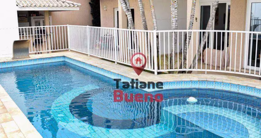 Casa com 8 dormitórios, 440 m² - venda por r$ 3.770.000,00 ou aluguel por r$ 20.240,00/mês - jardim aquarius - são josé dos campos/sp