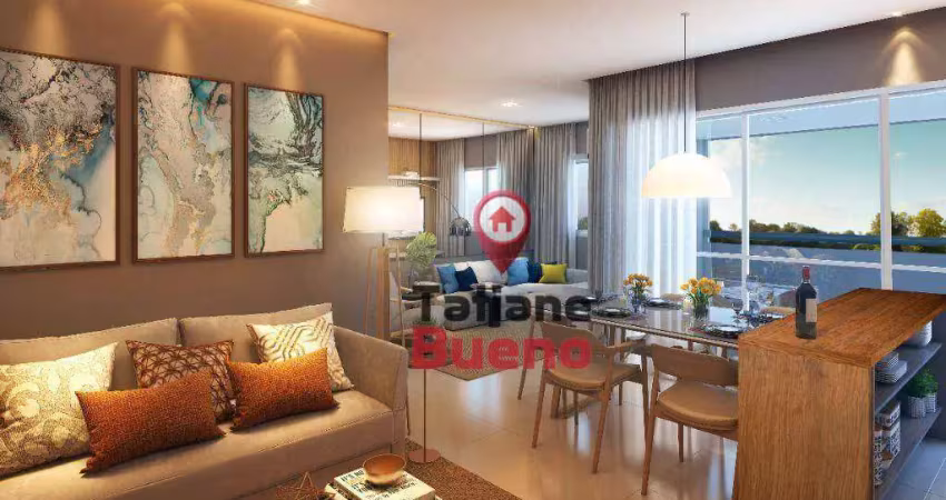 Apartamento com 2 dormitórios à venda, 65 m² por r$ 615.000,00 - parque industrial - são josé dos campos/sp