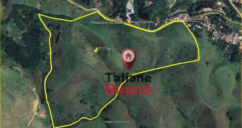 Área à venda, 27 mil  m² por r$ 2.400.000 - recanto caeté - são josé dos campos/sp