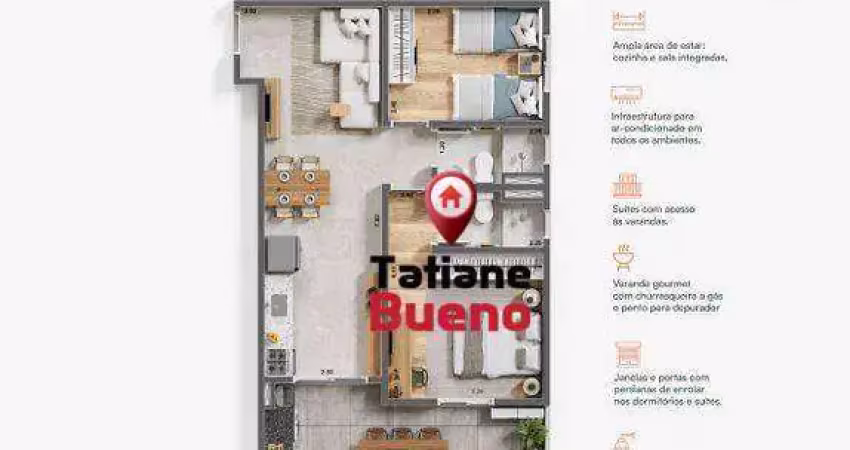 Apartamento com 2 dormitórios à venda, 65 m² por r$ 672.343 - toninhas - ubatuba/sp