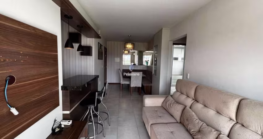 Apartamento com 2 quartos, mobiliado, 1 vaga de garagem