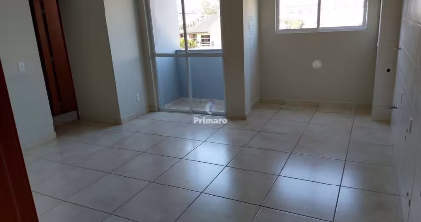 Apartamento de 2 quartos, sacada, 1 banheiro, 1 garagem