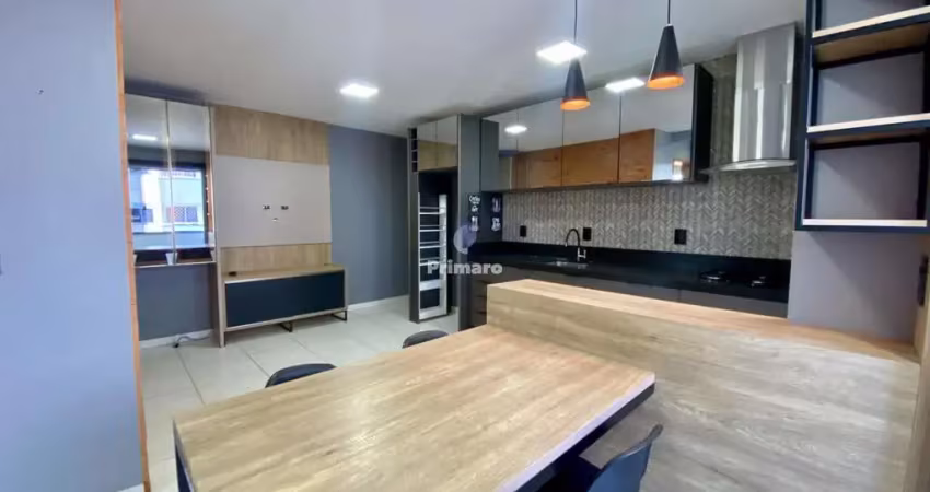 Apartamento de 2 quartos, semimobiliado, 1 banheiro, 1 vaga de garagem