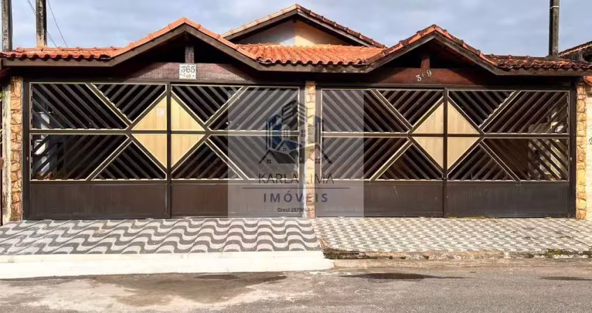 Ótima casa geminada em real, com 01 dorm e 01 suíte -  praia grande