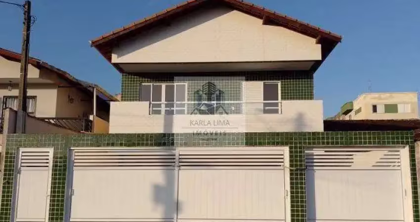 Nova casa sobrado de condominio perfeita, em solemar  -  praia grande