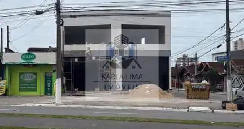 Aluga-se loja / sobreloja com amplo espaço, 02 vagas em maracanã  -  praia grande