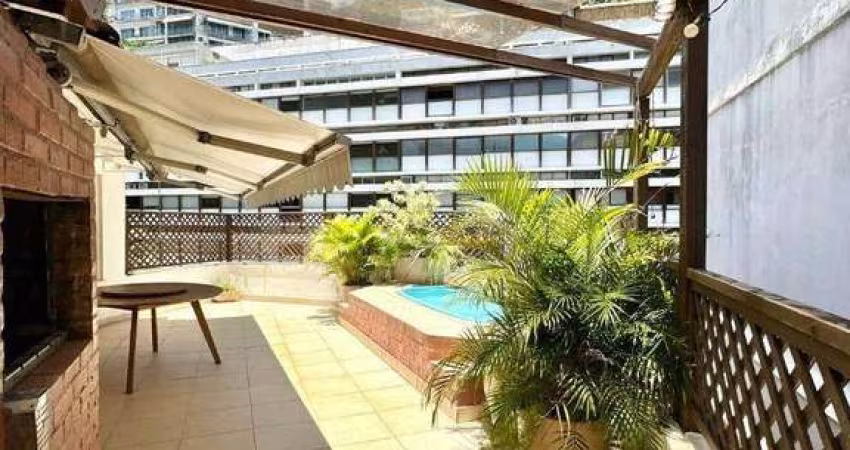 Cobertura com 3 dormitórios à venda, 230 m² por R$ 1.889.000 - Lagoa - Rio de Janeiro/RJ