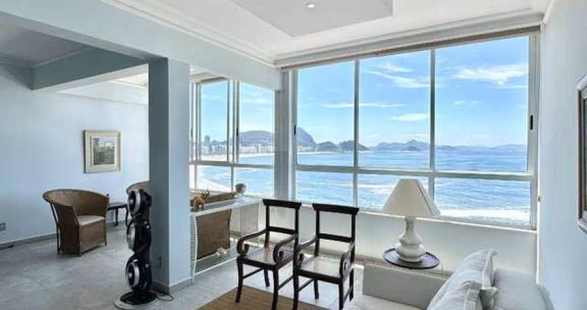 OPORTUNIDADE IMPERDÍVEL NA PRAIA DE COPABANA! Apartamento com 2 suítes e vista mar à venda em Copacabana, Rio de Janeiro.