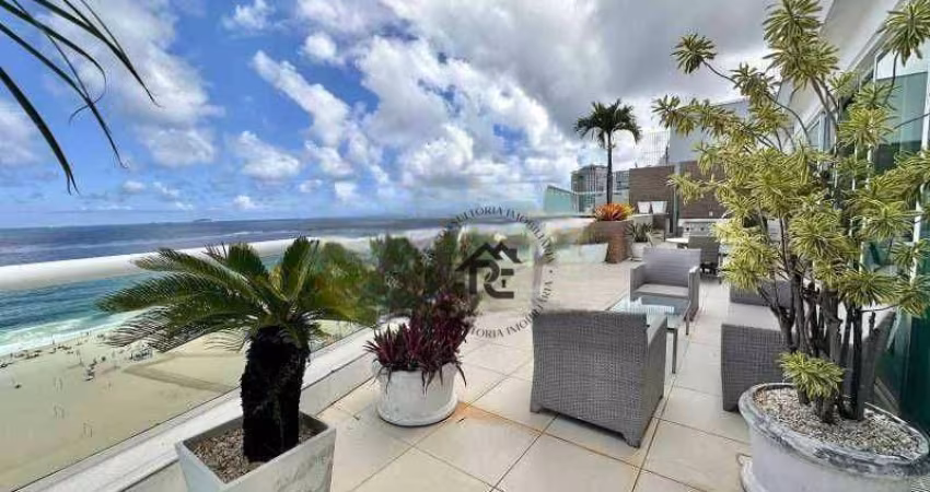 Cobertura à venda  - Linear - na Avenida Atlântica, Copacabana, Rio de Janeiro 4 quartos 531m²