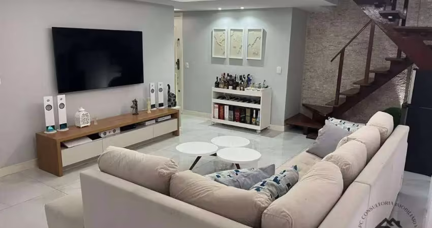 Cobertura com 4 dormitórios à venda, 306 m² por r$ 1.800.000,00 - recreio dos bandeirantes - rio de janeiro/rj