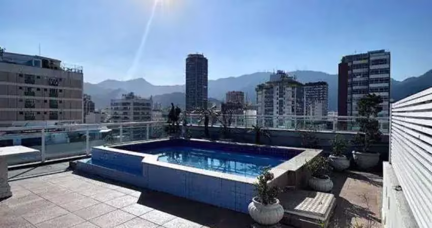 Cobertura com 4 dormitórios à venda, 280 m² por r$ 9.500.000,00 - leblon - rio de janeiro/rj