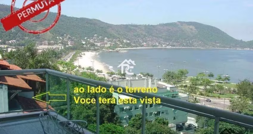 Terreno à venda, 354 m² por r$ 550.000,00 - são francisco - niterói/rj