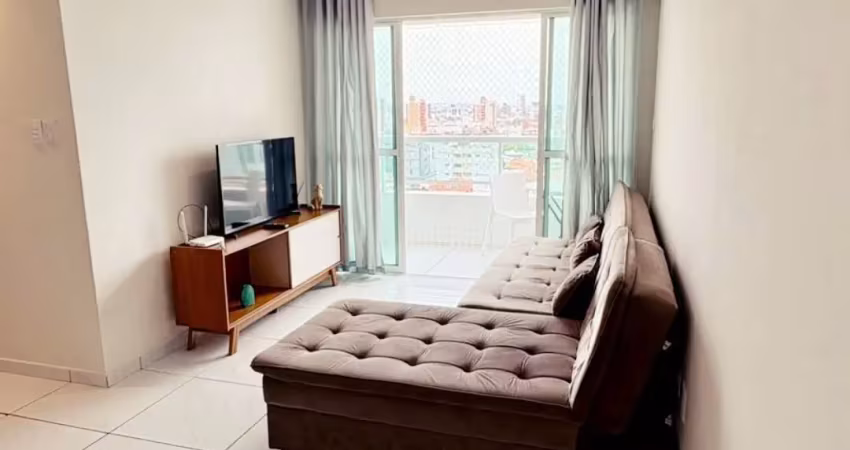 Apartamento 3 quartos sendo 1 suíte - andar alto, no bessa, mobiliado