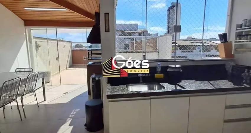 Cobertura mobiliada 110m² com vista livre e 2 vagas no campestre – santo andré
